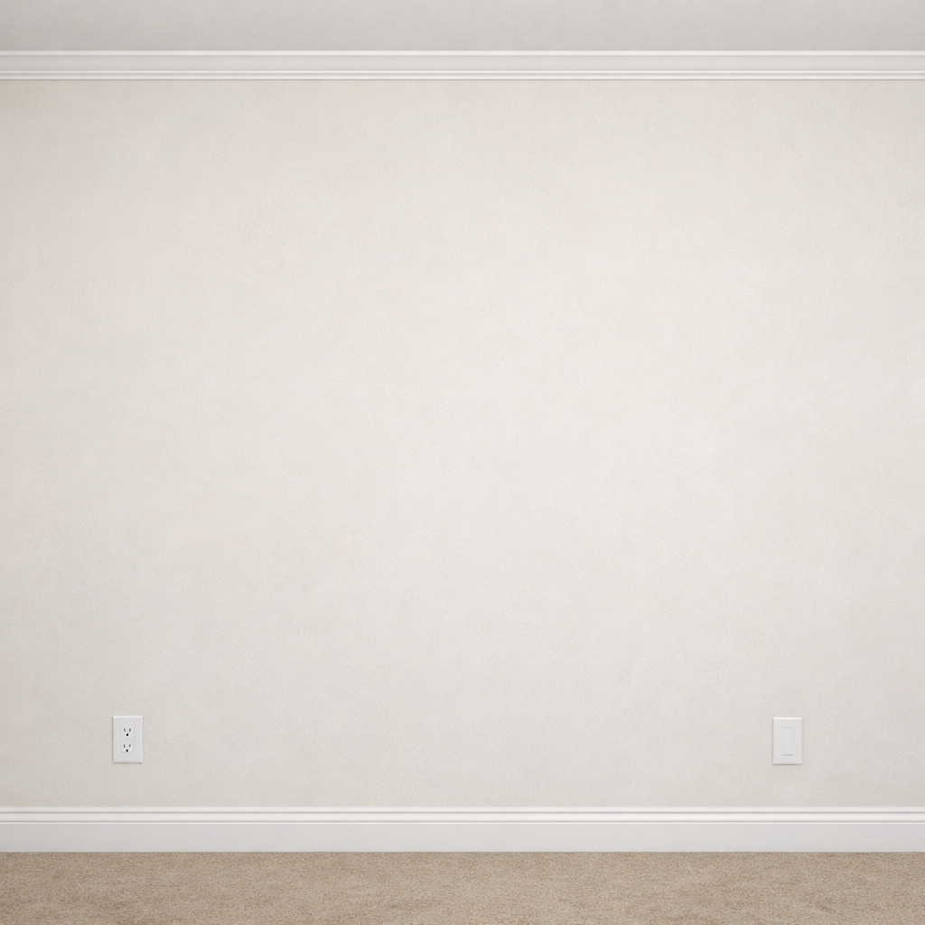 Wilson Supply Corporate Office clean wall surface after professional wallpaper removal in Houston